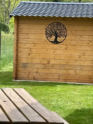 Jardin de l'établissement Le Domaine du Fayé