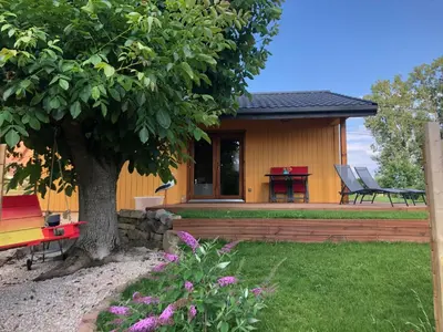 Jardin de l'établissement Chalet au Natur'Heil Nature-Spa-Gourmandise