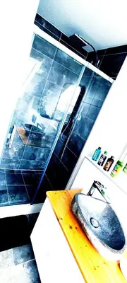 Salle de bains dans l'établissement MaNaLa 