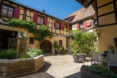 Jardin de l'établissement Appartements - La Cour St Fulrad