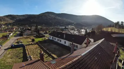 Paysage naturel près de la maison de vacances