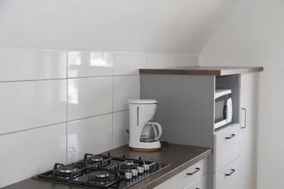 Cuisine ou kitchenette dans l'établissement les Gîtes 2-4 pers Rémy HEROLD