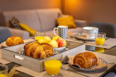 Nourriture dans l'appartement ou à proximité
