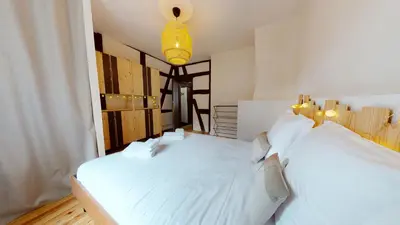 Un ou plusieurs lits dans un hébergement de l'établissement Le Neubau