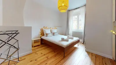 Un ou plusieurs lits dans un hébergement de l'établissement Le Neubau