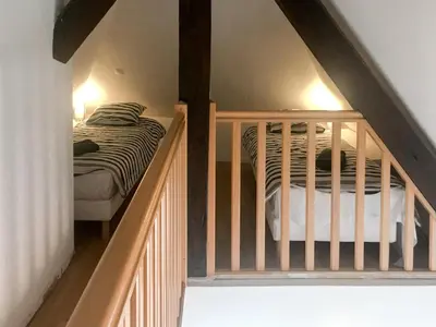 Un ou plusieurs lits dans un hébergement de l'établissement Le gite 7 - Les Châteaux d'Ottrott