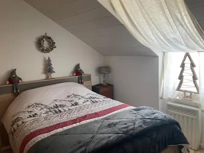 Un ou plusieurs lits dans un hébergement de l'établissement Au passe temps