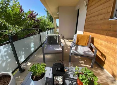 Balcon ou terrasse dans l'établissement La Silberrunz