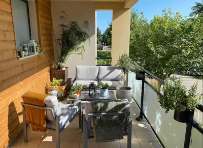 Balcon ou terrasse dans l'établissement La Silberrunz