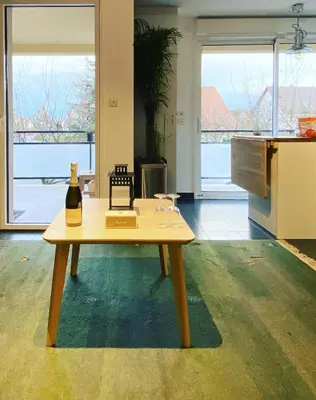 Cuisine ou kitchenette dans l'établissement La Silberrunz