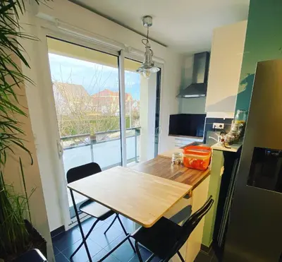 Cuisine ou kitchenette dans l'établissement La Silberrunz