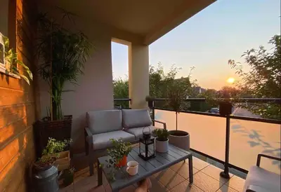 Balcon ou terrasse dans l'établissement La Silberrunz