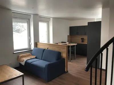 Coin salon dans l'établissement Le Duplex