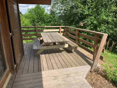 Jardin de l'établissement Chalet Gaby - chalet atypique avec SPA