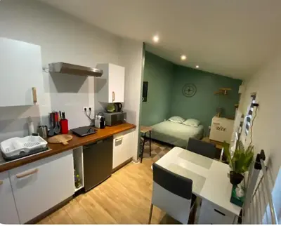 Plan de l'établissement LE PATIO Studio-Terrasse Montbeliard-Centre