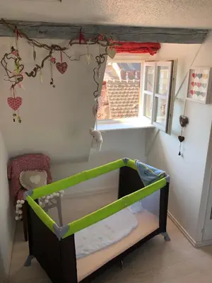 Un ou plusieurs lits dans un hébergement de l'établissement Aux petits cœurs de Colmar PETITE VENISE