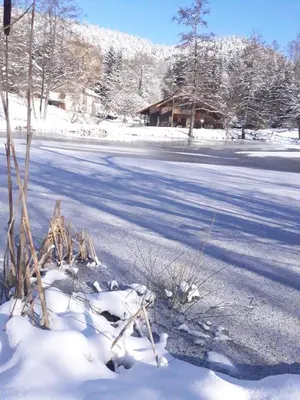 L'établissement Le Kota Montagne en hiver