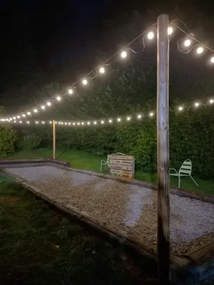Jardin de l'établissement La Grande Ferme
