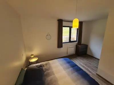 Un ou plusieurs lits dans un hébergement de l'établissement Gîte 4 étoiles à La Bresse, grand confort, proche station ski - FR-1-589-394