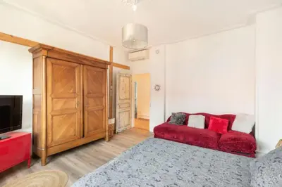 Un ou plusieurs lits dans un hébergement de l'établissement Peyerimhoff Colmar - 3 Chambres - 8 Pers - Clim