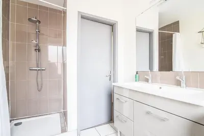 Salle de bains dans l'établissement Soraya - 5min de la gare & du centre
