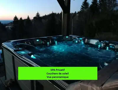 Plan de l'établissement Chalet neuf avec jacuzzi privé, vue imprenable sur Massif des Vosges