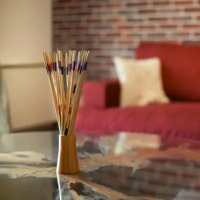 Coin salon dans l'établissement COTTAGE-GITE COEUR DE SUNDGAU