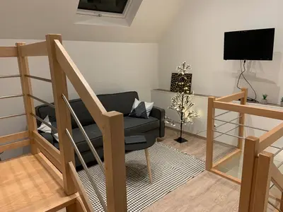 Télévision ou salle de divertissement dans l'établissement Gîte mon rêve à Scherwiller avec SPA sur la route des vins au coeur de l'alsace