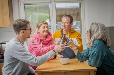 Clients de l'établissement Maison familiale 3 chambres au calme dans la nature
