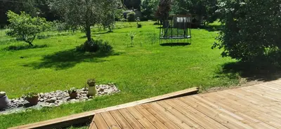 Jardin de l'établissement Gîte Le Clos des Vosges