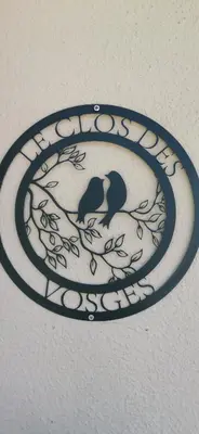 Certificat, récompense, panneau ou autre document affiché dans l'établissement Gîte Le Clos des Vosges