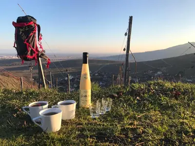 Vue générale sur la montagne ou vue sur la montagne depuis l'appartement