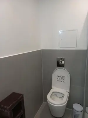 Salle de bains dans l'établissement Le Gerwig Colmar Centre