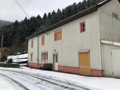 L'établissement Le Gîte du Petit Béret en hiver