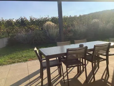 Paysage naturel près de la maison de vacances
