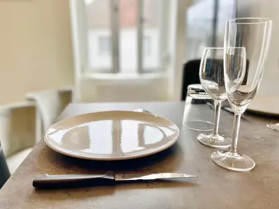 Boissons dans l'établissement COLMAR - Appartements Deluxe - Lumineux - Stationnement Gratuit et Facile dans la rue