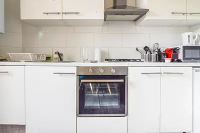 Cuisine ou kitchenette dans l'établissement Gare - Redline - Centre Ville