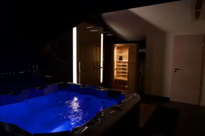Plan de l'établissement Magnifique Villa le89golden jacuzzi et sauna privatif