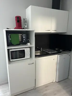 Cuisine ou kitchenette dans l'établissement Studio 1 pièce