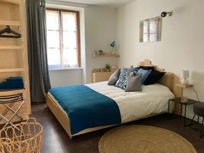 Un ou plusieurs lits dans un hébergement de l'établissement Rosa Maria Studio Centre ville Mulhouse