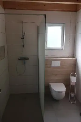Salle de bains dans l'établissement gîte les bouleaux