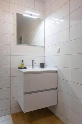 Salle de bains dans l'établissement Magnifique 2 pièces, tout équipé, terrasse privée