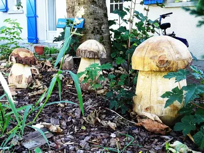 Jardin de l'établissement ⁂⁂ GITE LES HERABLES [CLEDICIHOME] Gîte de charme // JACCUZI // SALLE DE JEUX ⁂⁂