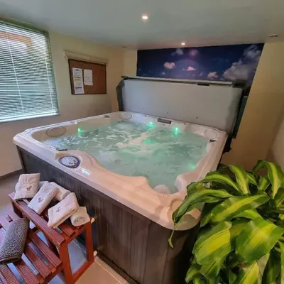 Plan de l'établissement Gite Eglantine 2 à 6 personnes avec SPA et salle de jeux dans la résidence