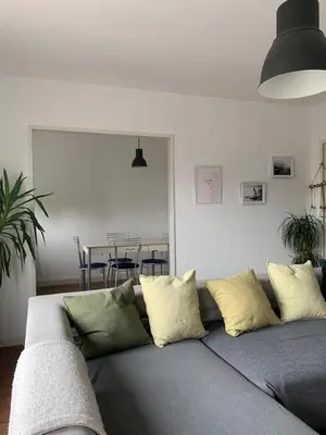Coin salon dans l'établissement JIYARA F3 PROCHE CENTRE Ville
