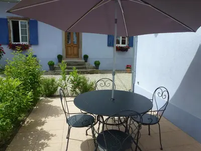 Jardin de l'établissement Gite Joël et Nathalie