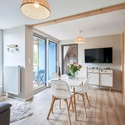 Le SCANDINAVE Centre Ville/2 chambres + Terrasse