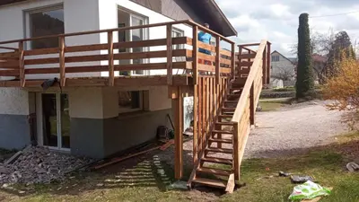 Bâtiment de la maison de vacances