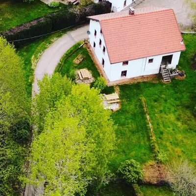 Paysage naturel près de la maison de vacances