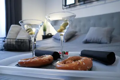 Boissons dans l'établissement Le convivial, appartement Centre ville Mulhouse